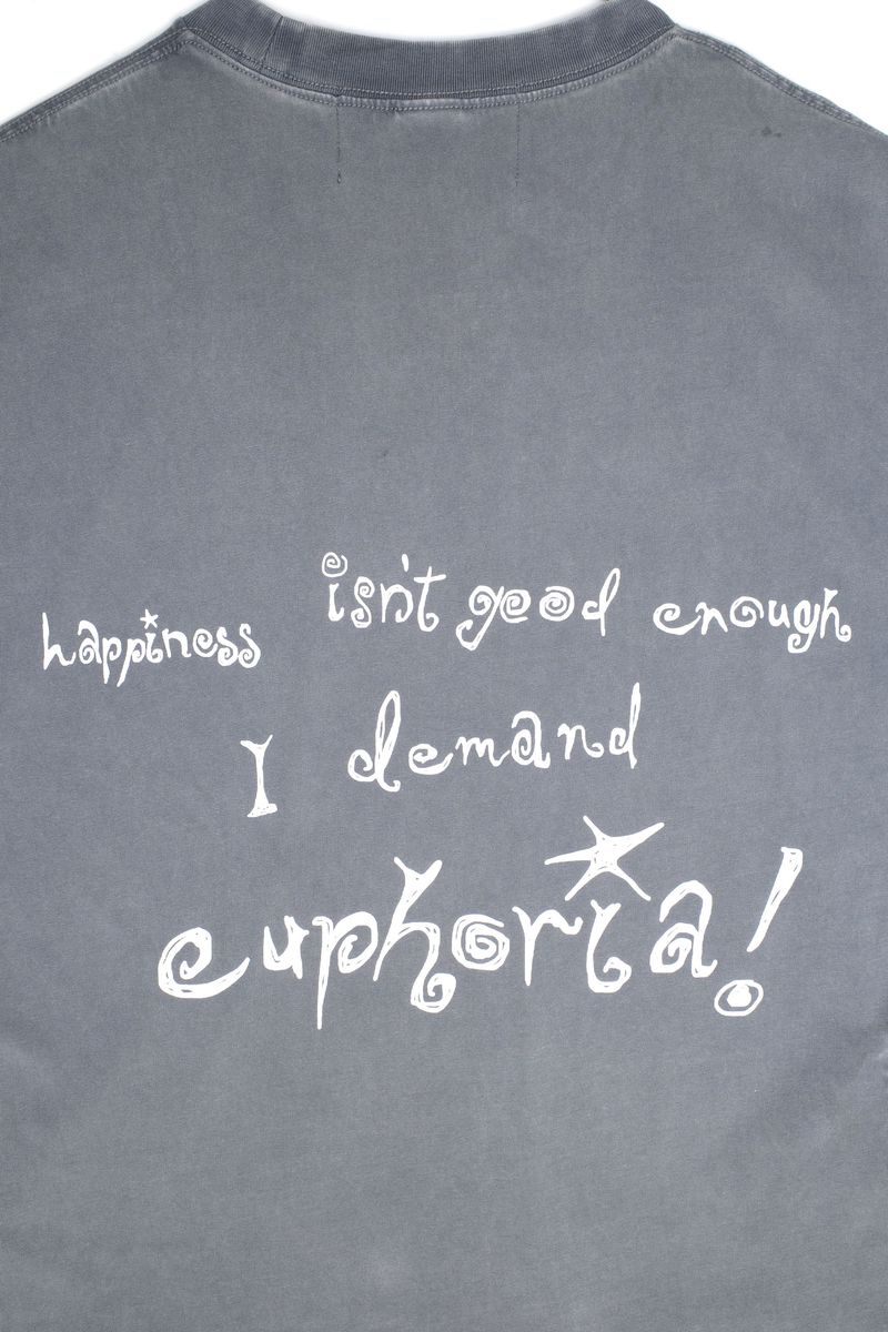 JUNGLE JUNGLES "Euphoria" Vintage Grey Tee