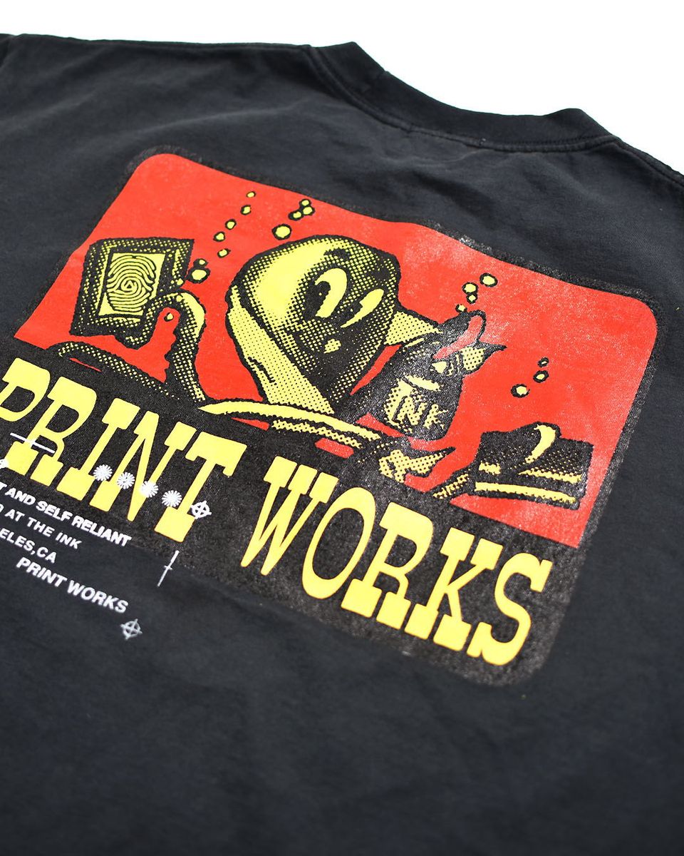 Individualist “Octo Works” Vintage Black Tee