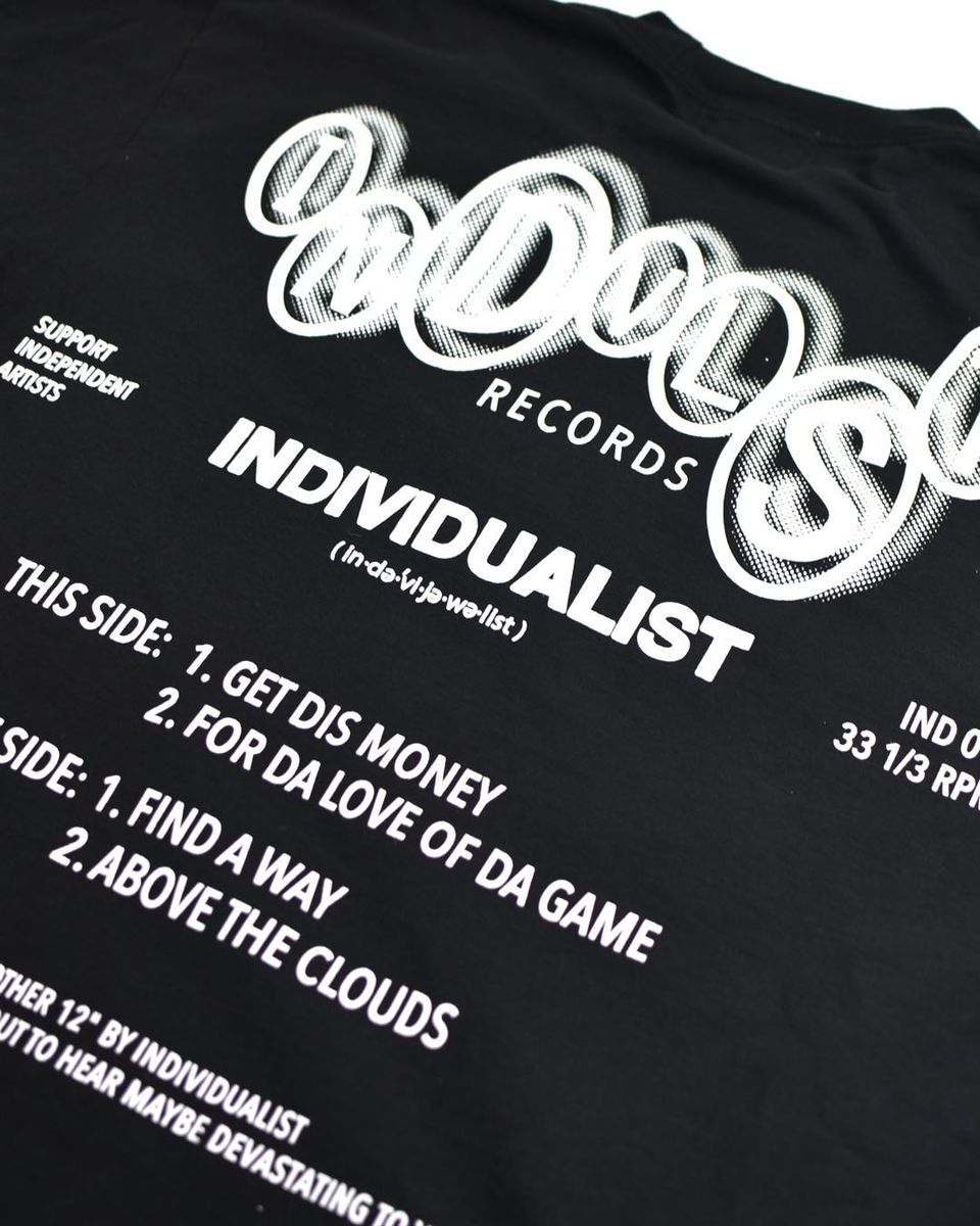 Individualist “Rotation” Vintage Black Tee