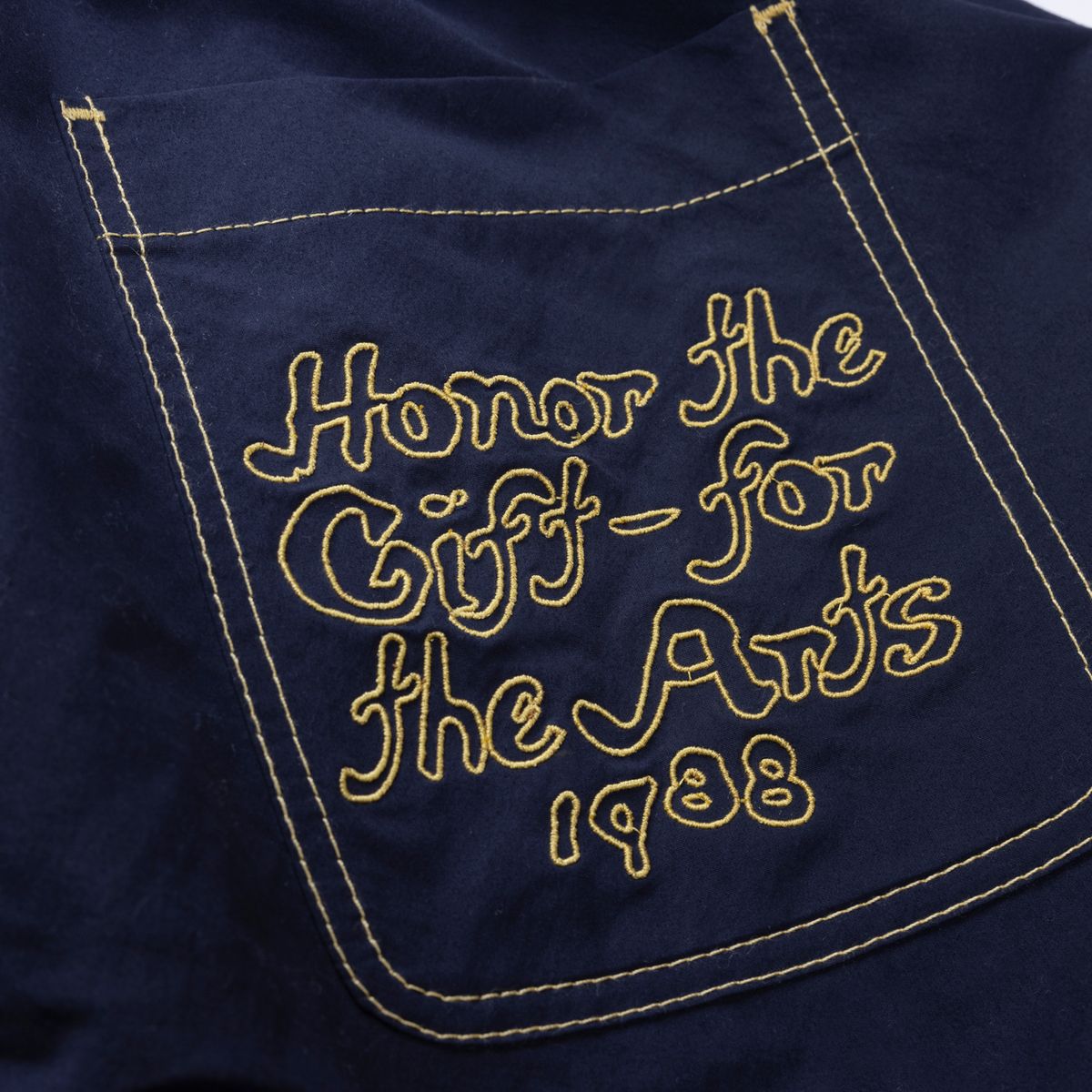 Honor The Gift "Honor" Navy Puff Track Pants