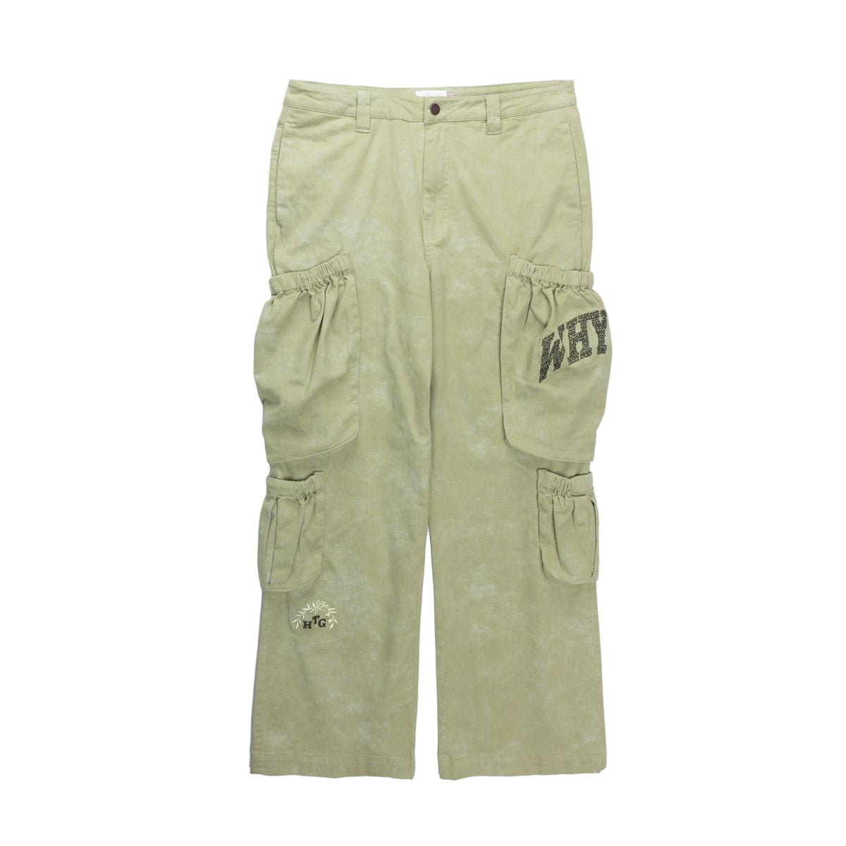 Honor The Gift "Why Not" Matcha Green Twill Pants