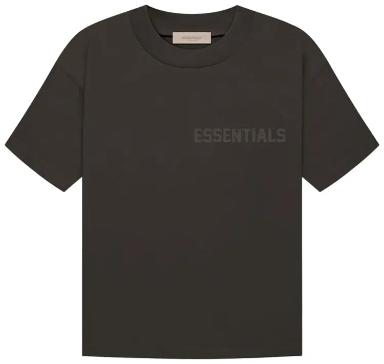 Essentials “Off Black Front Logo” T-Shirt