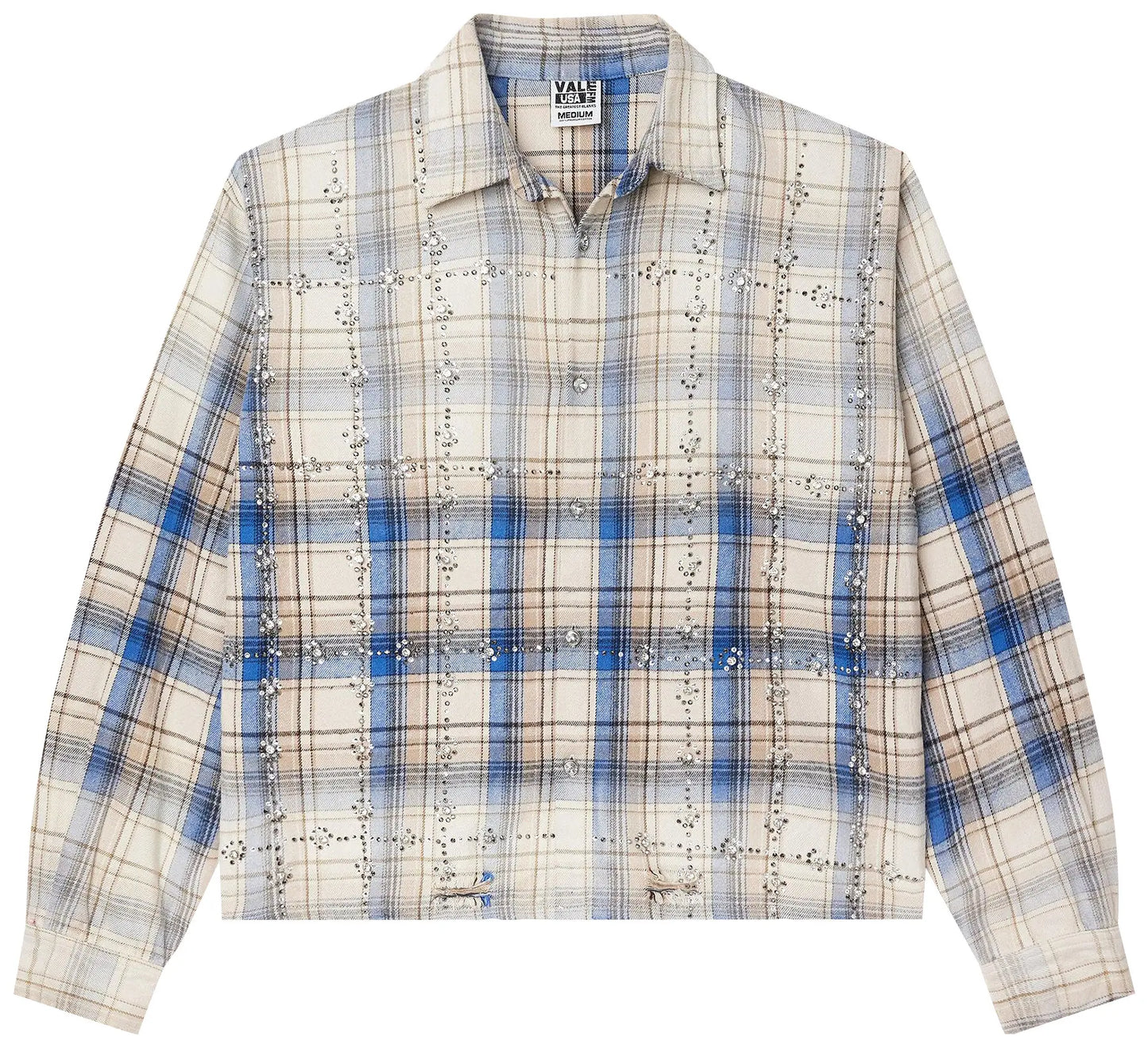 Vale Forever 'Skyfall' Cream/Blue Flannel