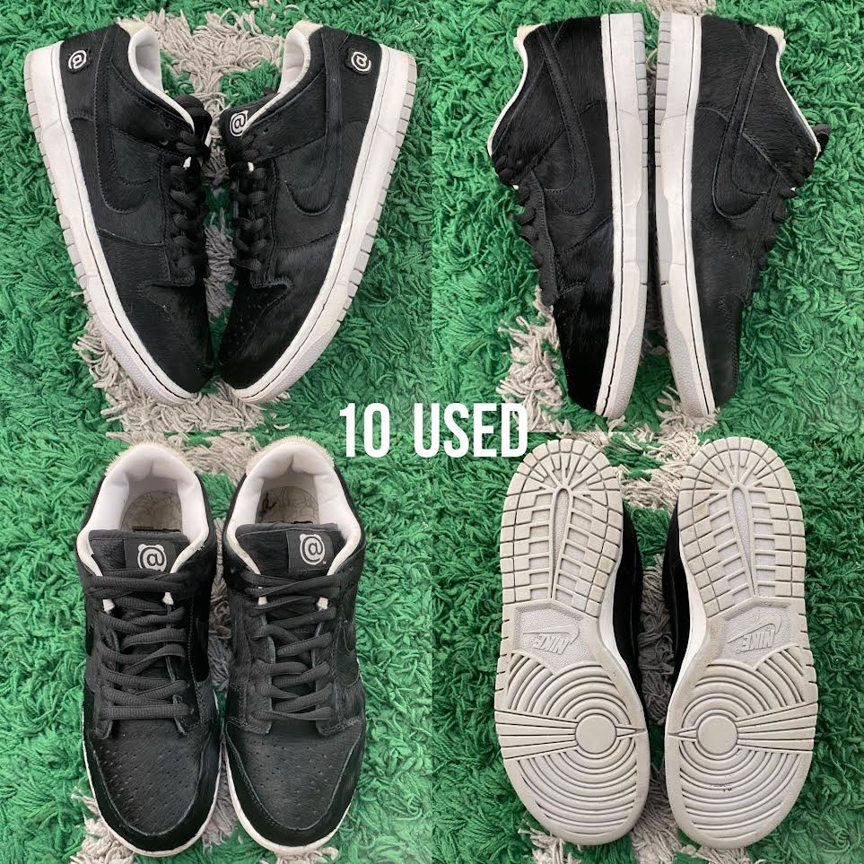 Nike SB Dunk Low x Medicom Toy "Pony Hair 2020" USED