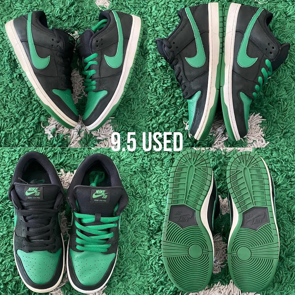 Nike SB Dunk Low "J Pack Pine Green" USED