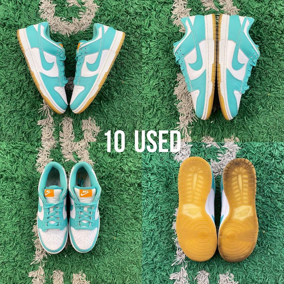 Nike Dunk Low "Teal Zeal" WMNS USED