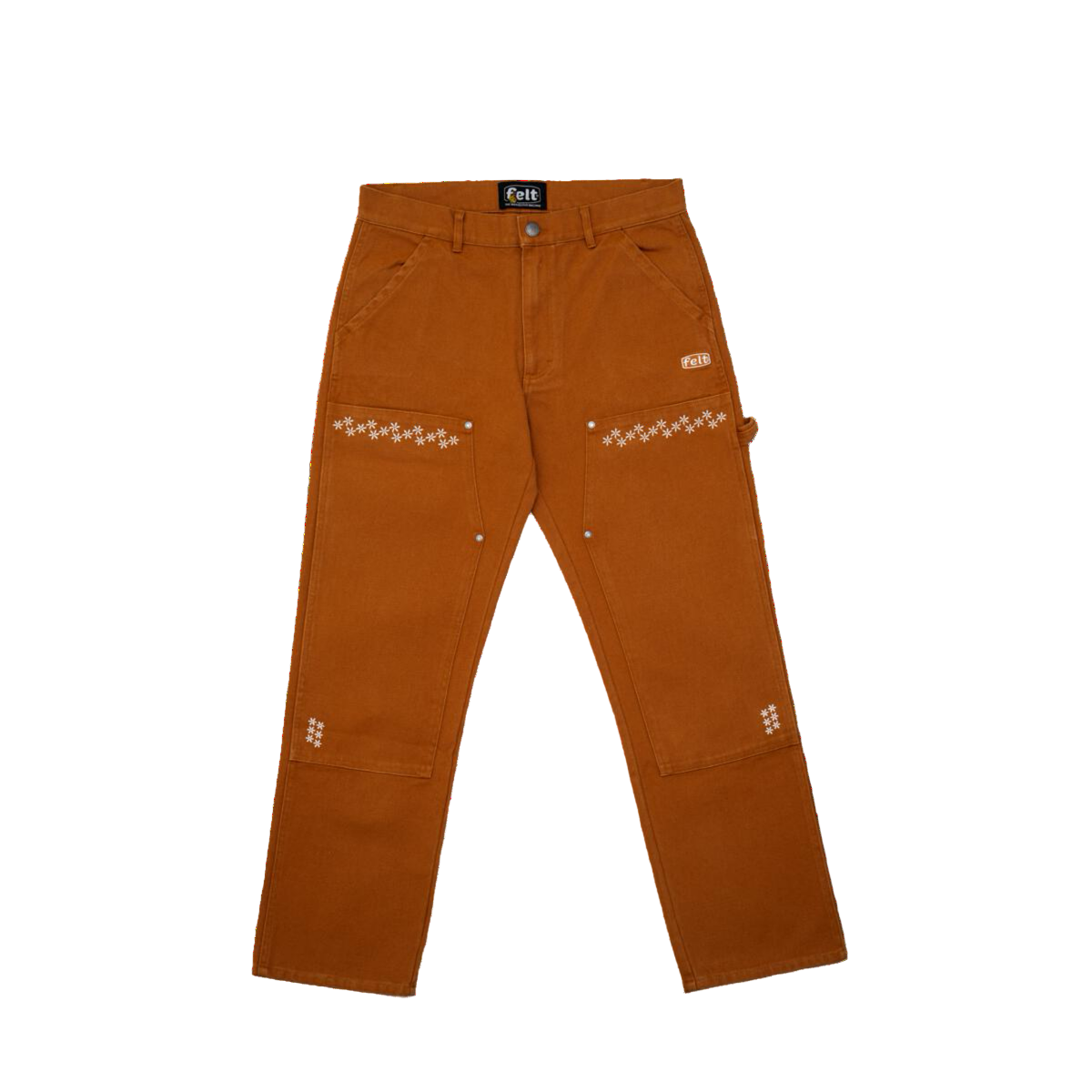 FELT "Hitch Hiker" Duck Brown Carpenter Pants