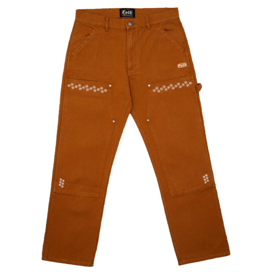 FELT "Hitch Hiker" Duck Brown Carpenter Pants