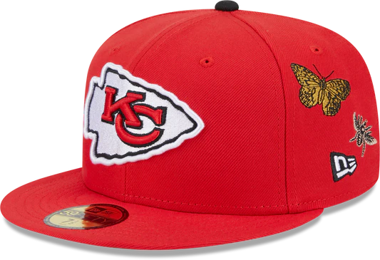 FELT x New Era "Kansas City Chiefs" Red Fitted