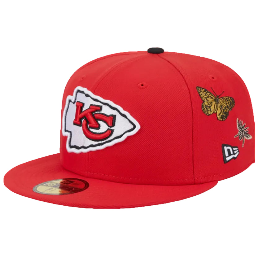 FELT x New Era 59FIFTY "Kansas City Chiefs" Red Fitted
