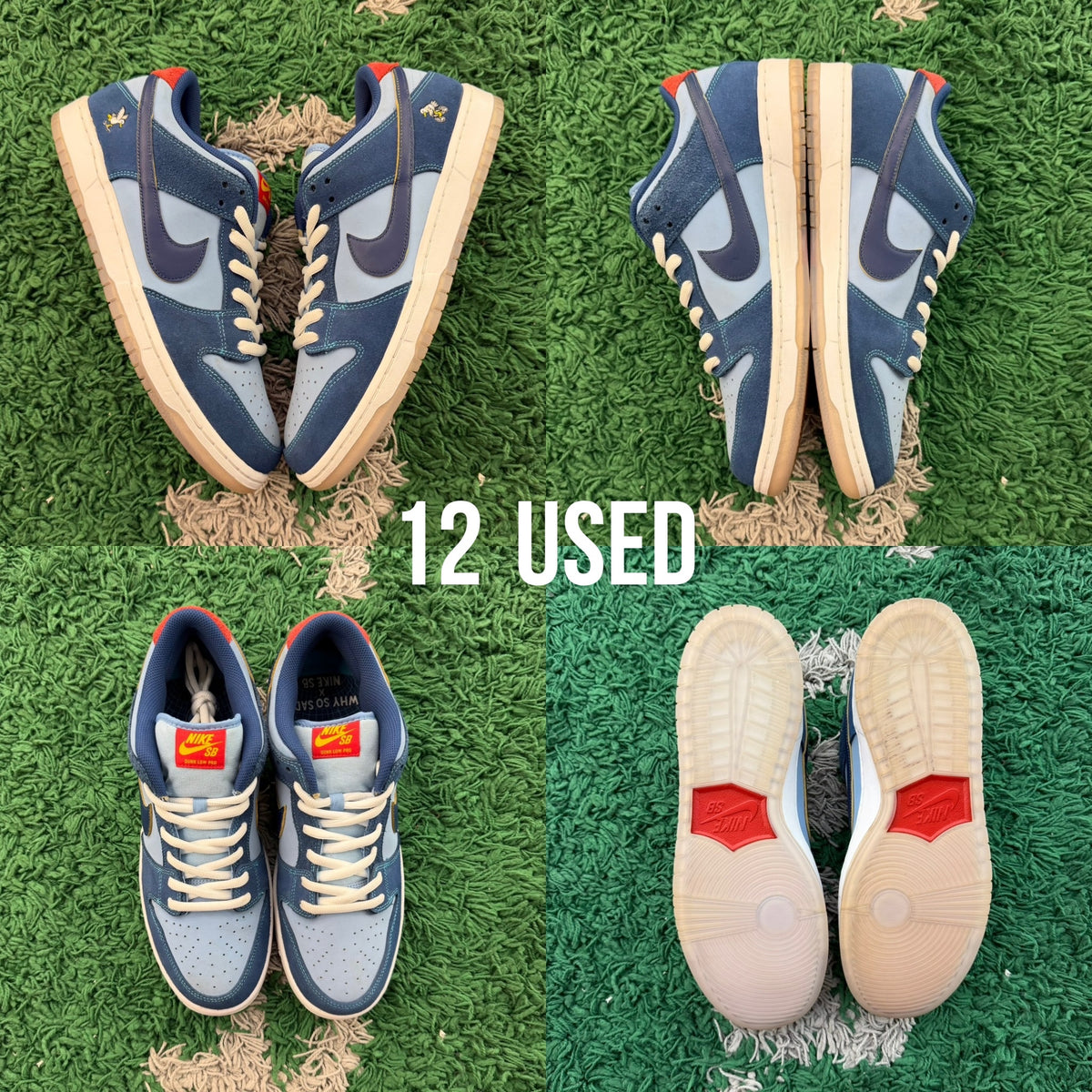 Nike SB Dunk Low Pro "Why So Sad?" USED