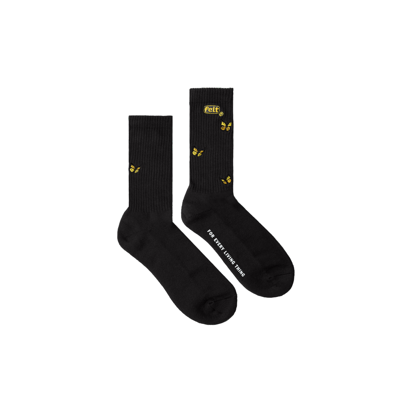 FELT "Butterfly" Socks