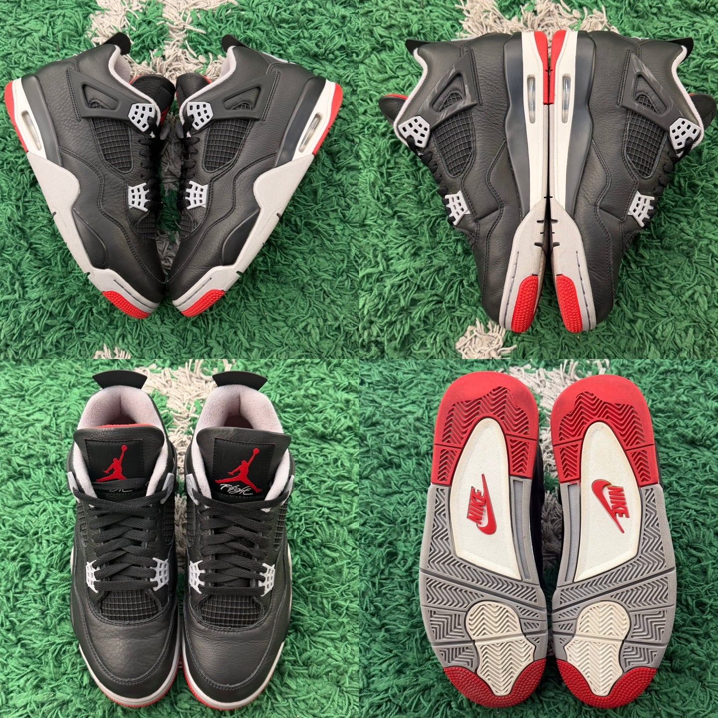 Air Jordan 4 Retro "Bred Reimagined" USED