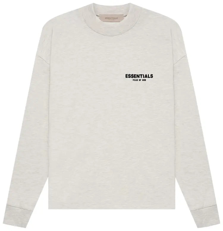 Fear of God Essentials Tee 'Light Oatmeal' Long-Sleeve