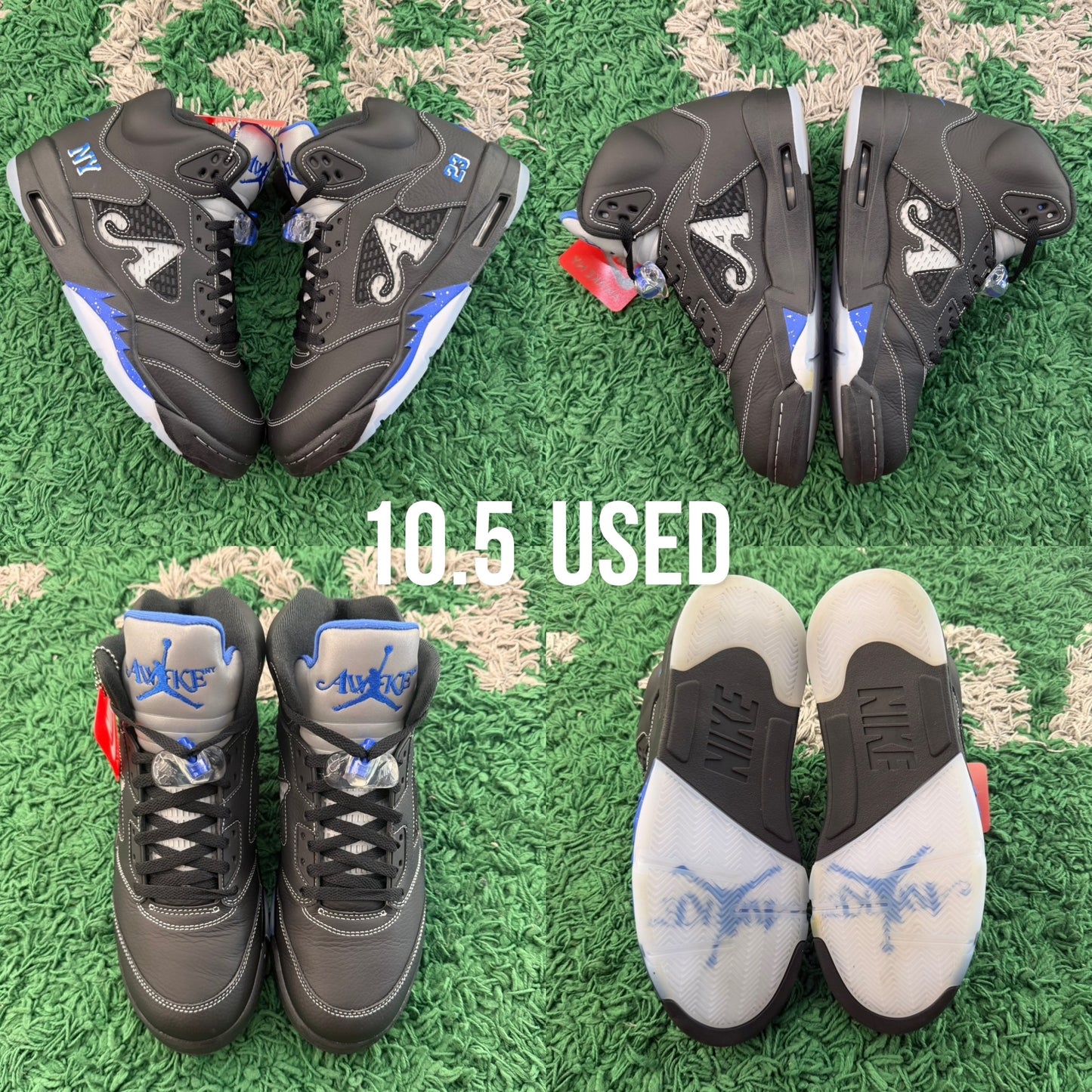 Air Jordan 5 Retro x Awake NY 'Black' USED