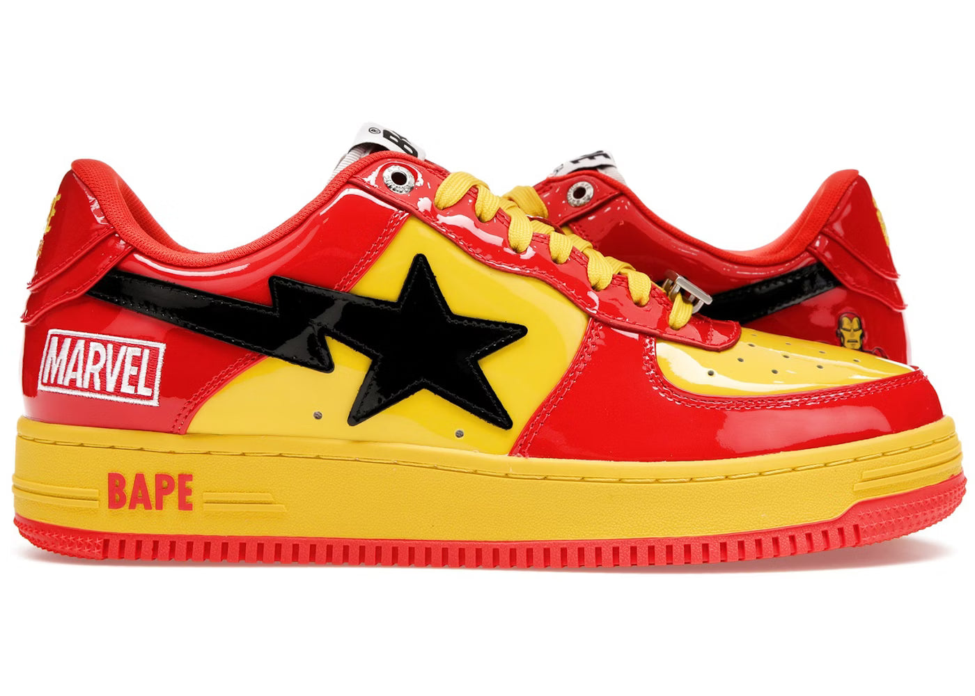 Bathing Ape Bape Sta "Marvel Comics Iron Man"
