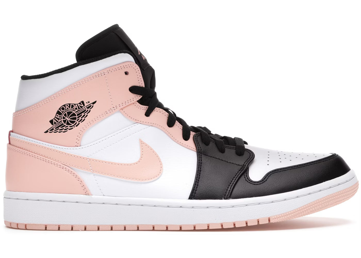 Air Jordan 1 Mid "Arctic Orange Black Toe"