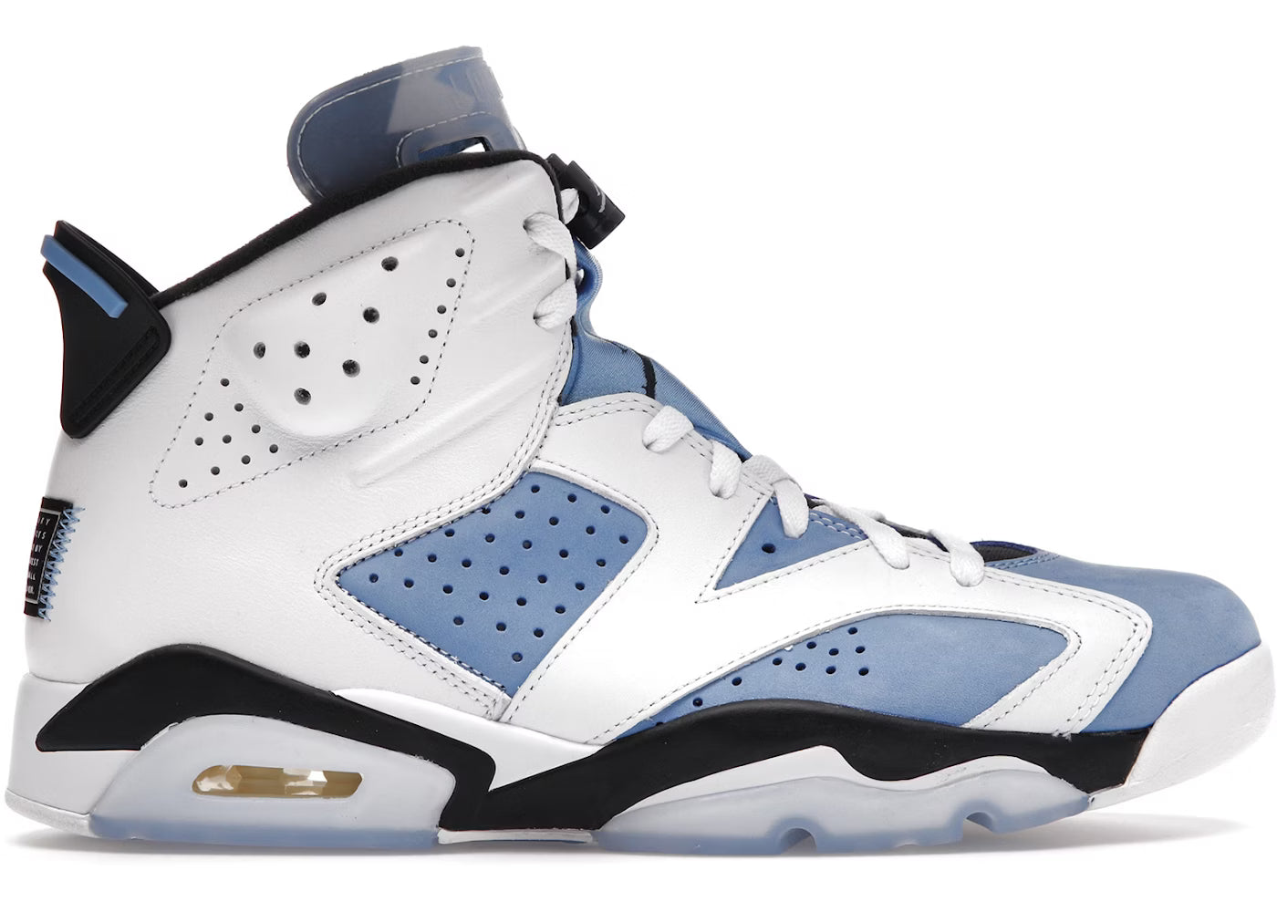 Air Jordan 6 Retro "UNC White"