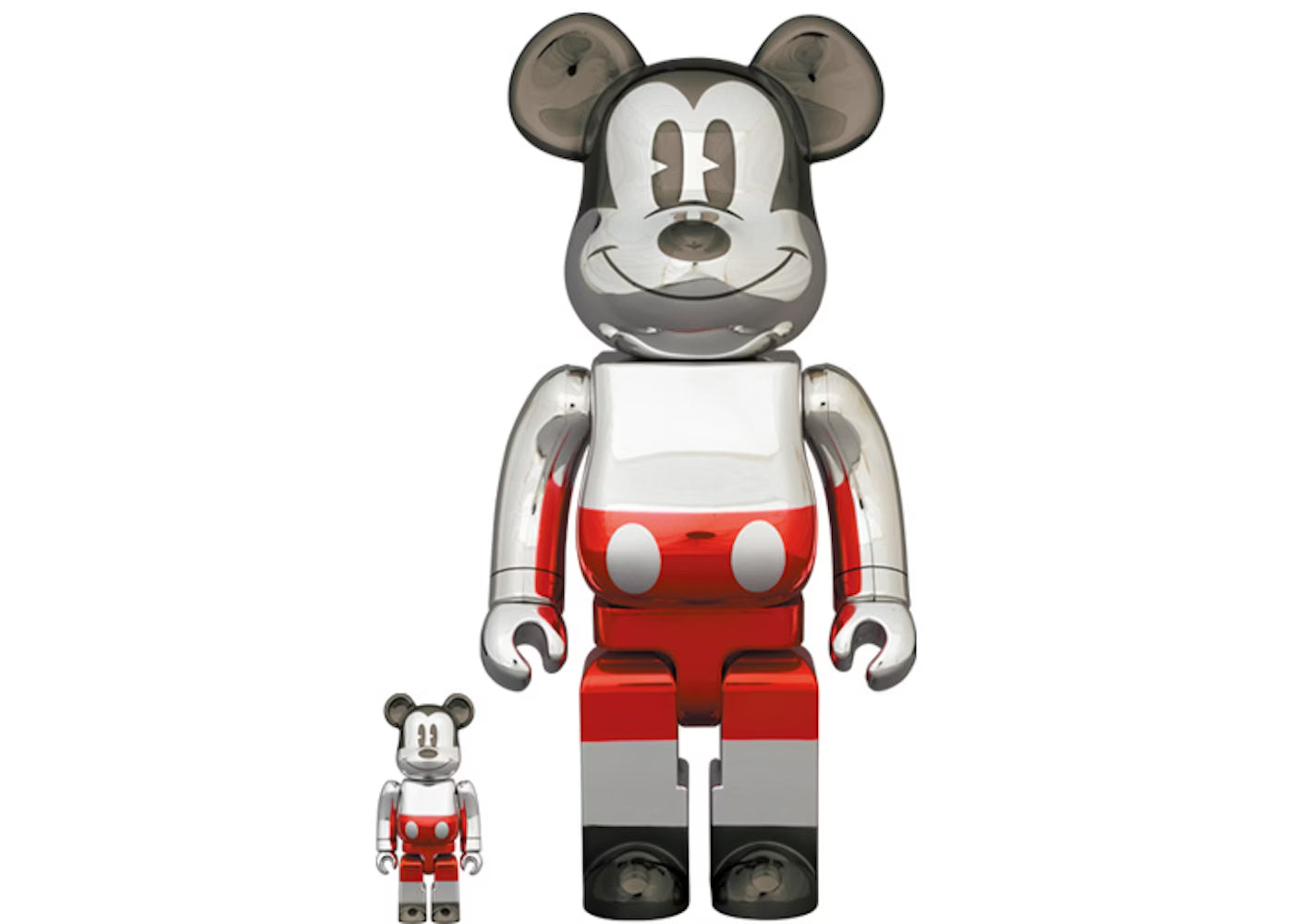 Be@rBrick x Disney x Hajime Sorayama "Future Mickey Mouse" Set