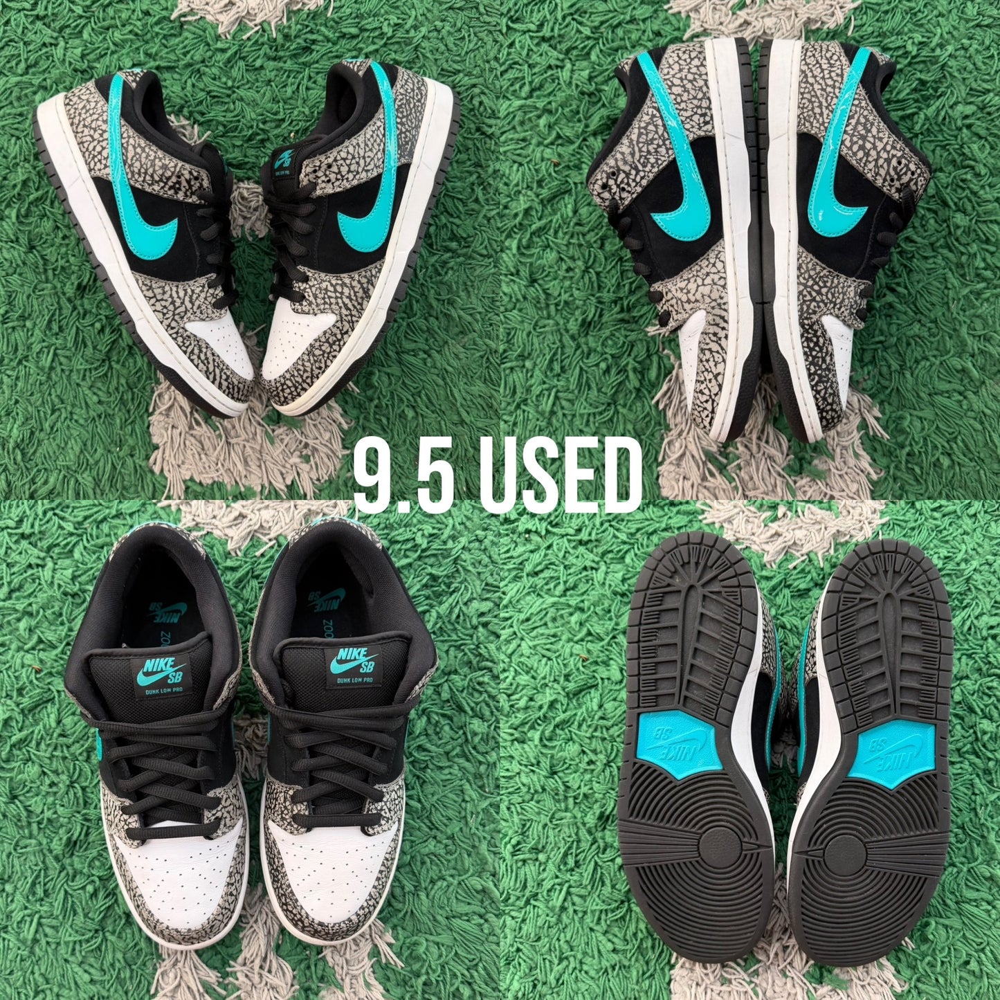 Nike SB Dunk Low 'atmos Elephant' USED