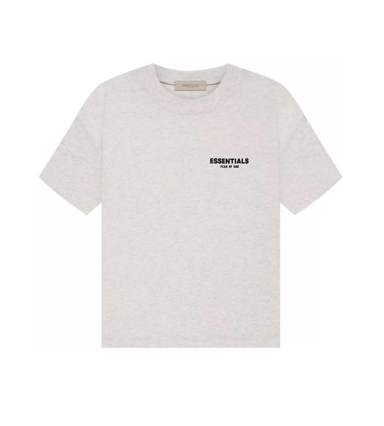 Essentials “Light Oatmeal Velvet” T-Shirt