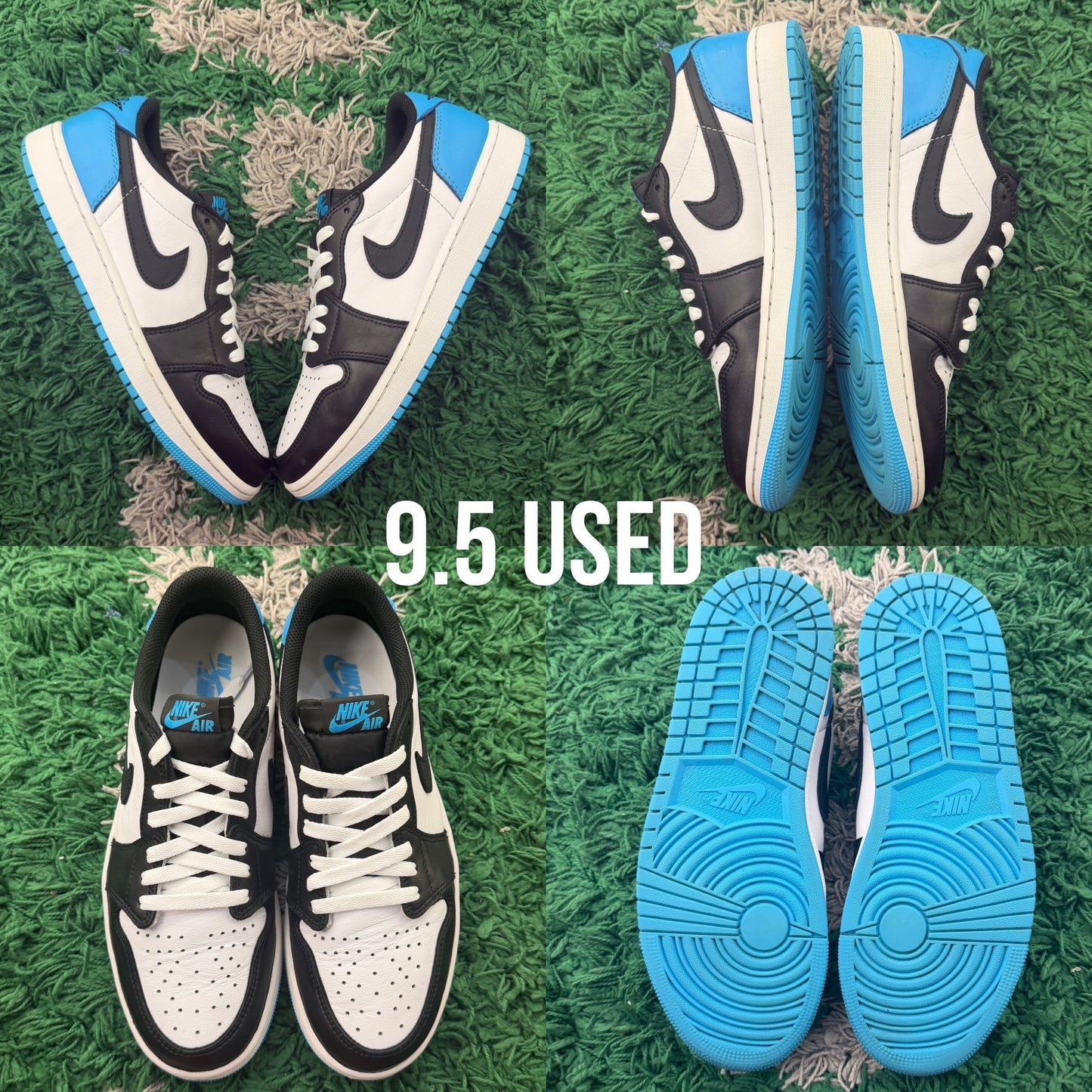 Air Jordan 1 Low “Dark Powder Blue” USED