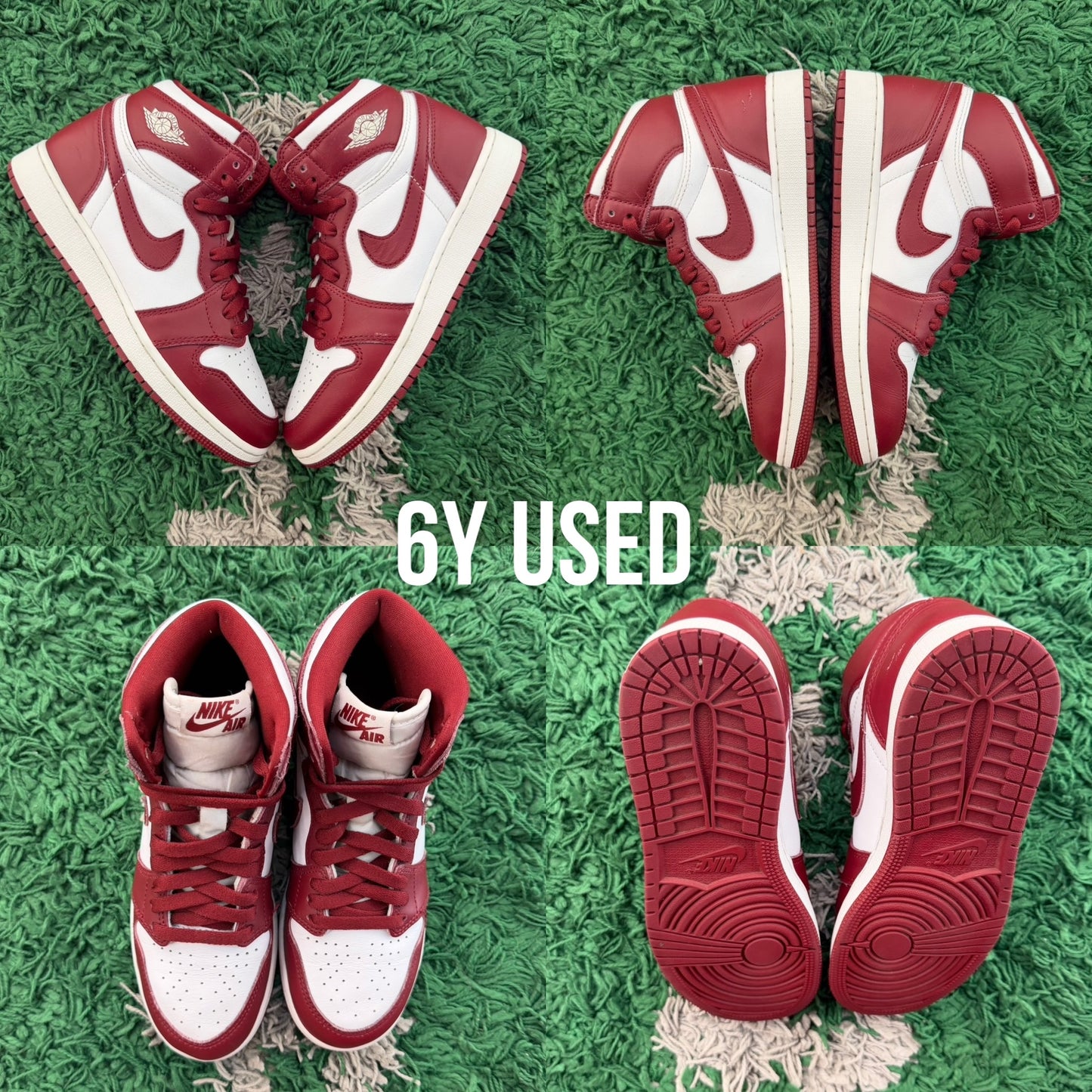 Jordan 1 Retro High OG 'Artisanal Team Red' USED
