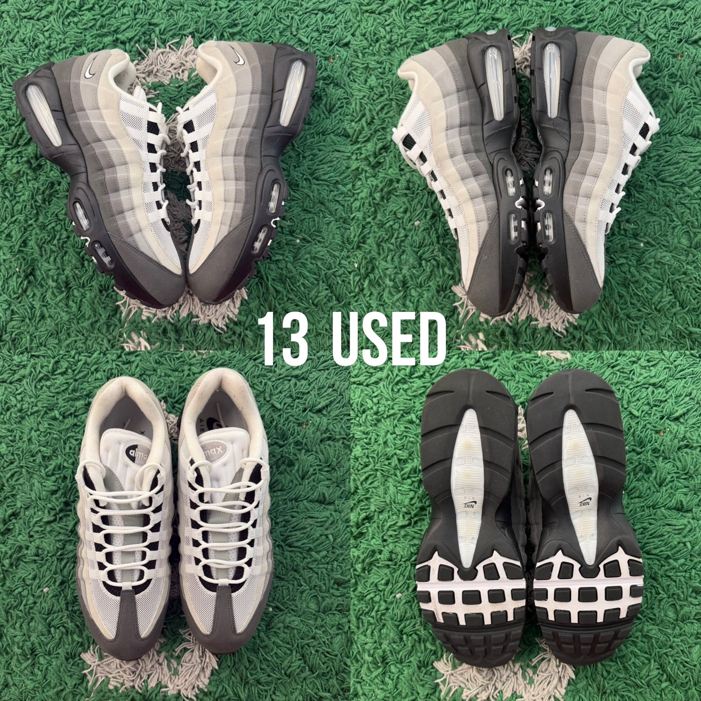 Nike Air Max 95 OG Big Bubble 'Granite' USED