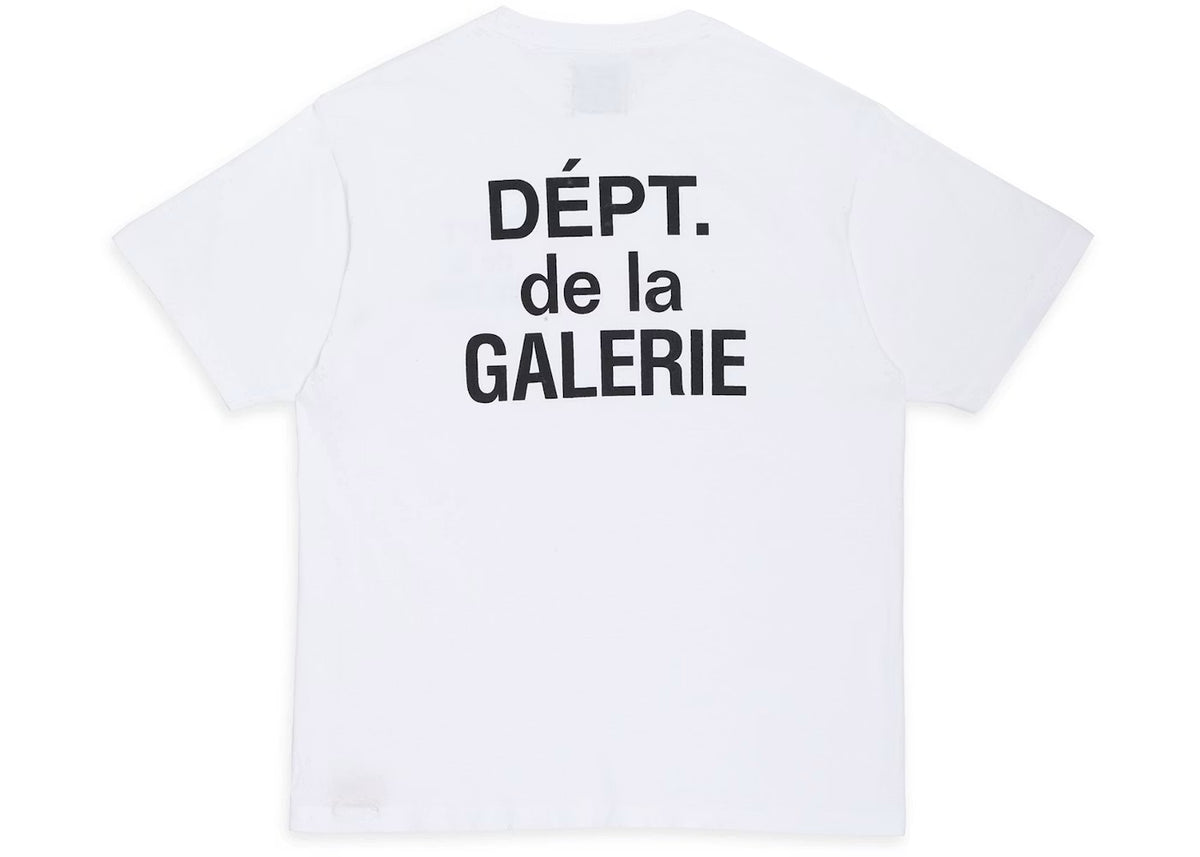 Gallery Dept. 'French' White/Black Tee