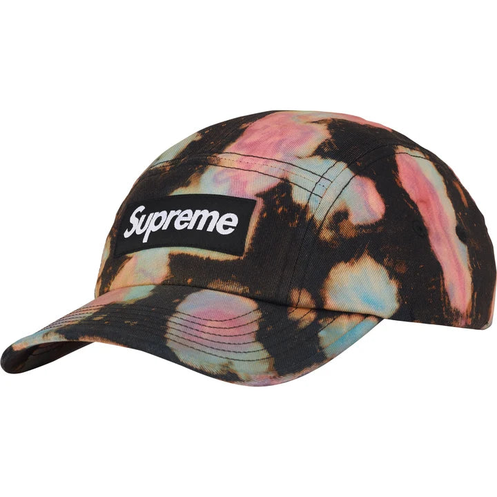 Supreme 'Overdyed' Camp Black/Multicolor Cap