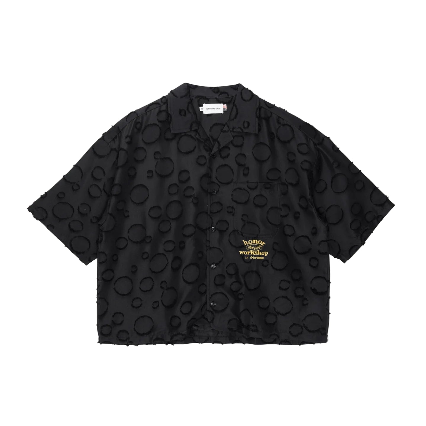 Honor The Gift "Polka Dot" Black Button Down Shirt