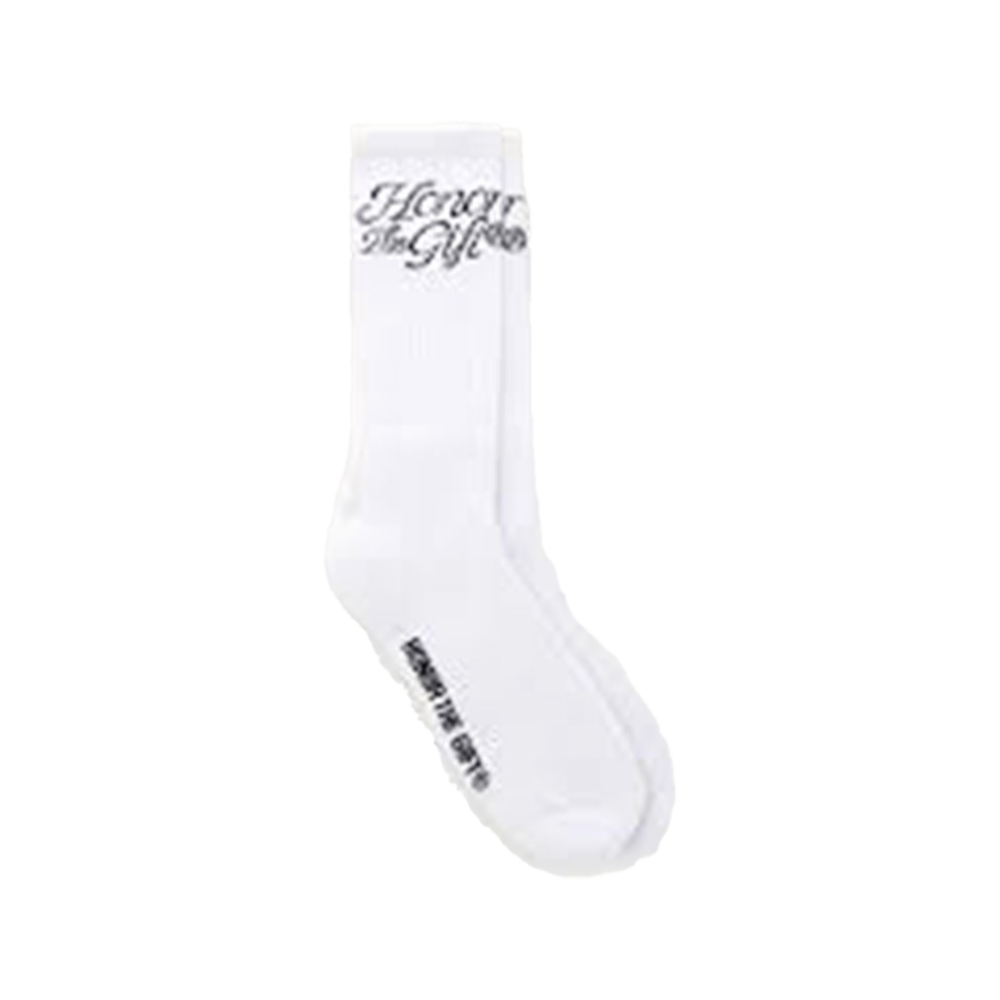 Honor The Gift "Script" Socks