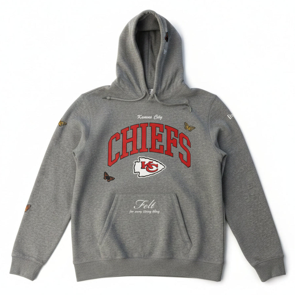 FELT x New Era "Kansas City Chiefs" Grey Hoodie