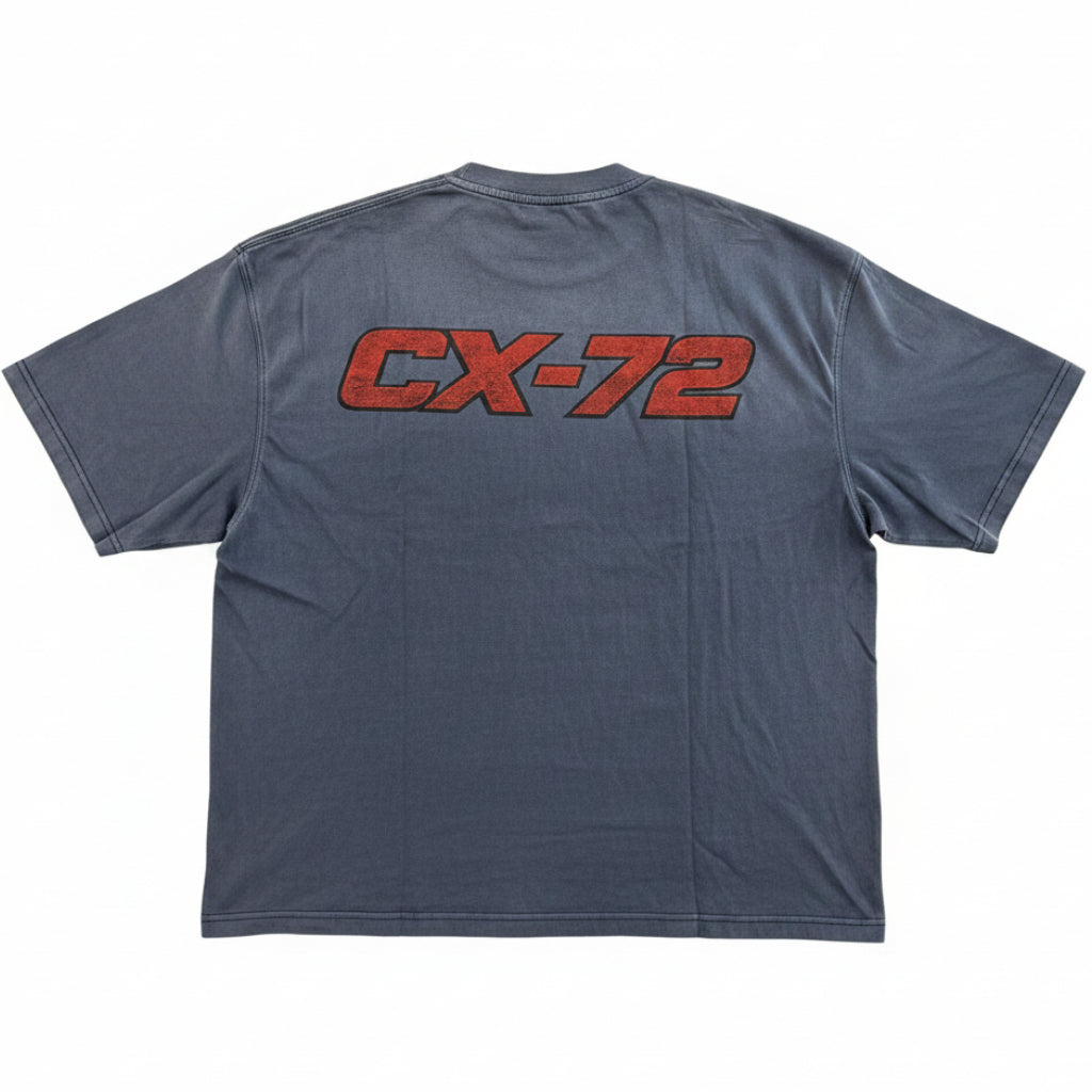 CamperX 'CampSki' Blue Tee