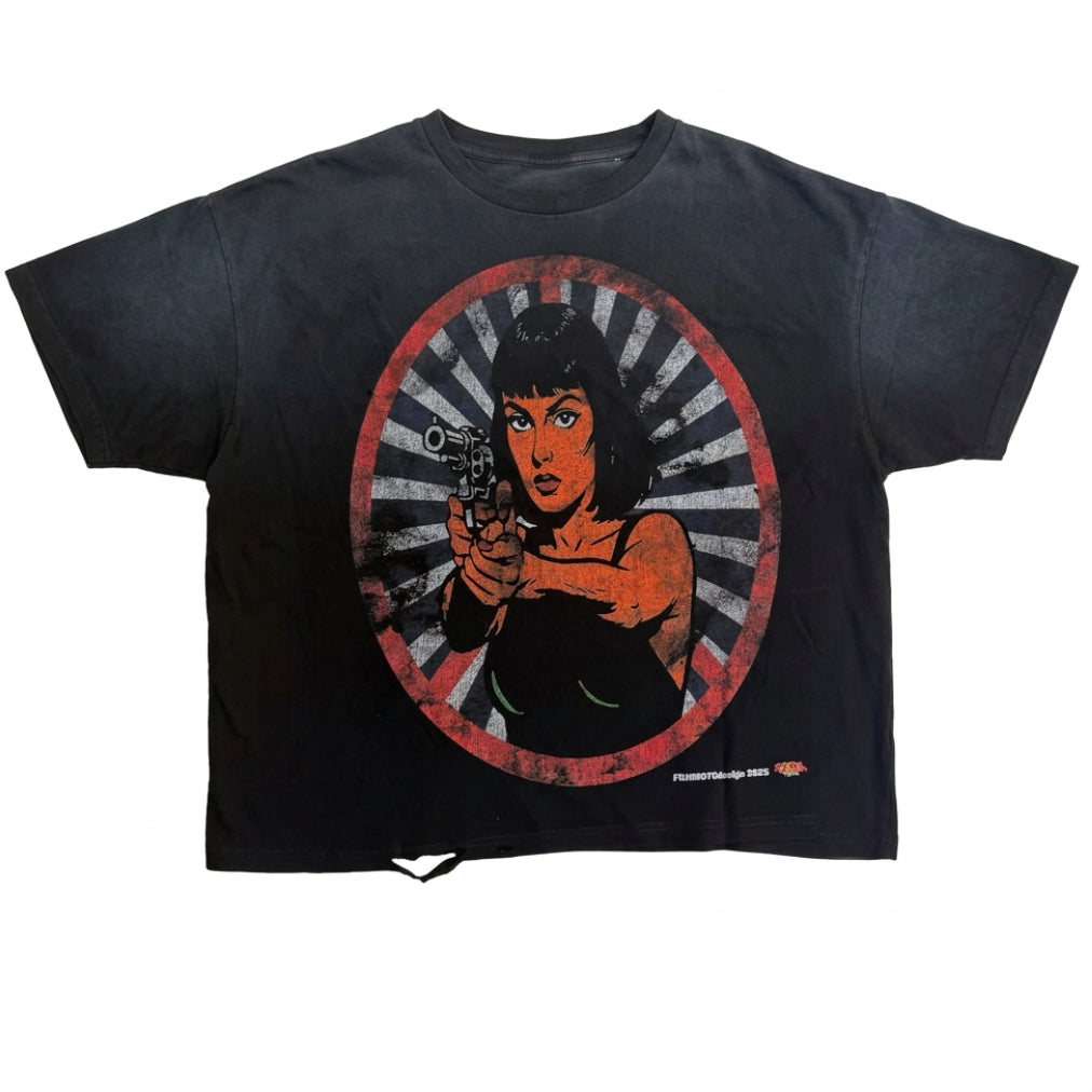 Fujimoto ‘Got a gun’ Black Tee