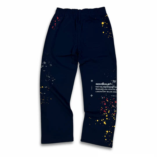 Individualist “Art School” Navy Sweatpants