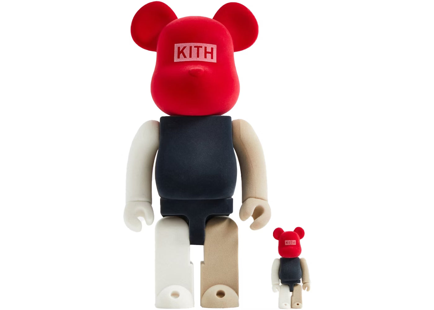 Be@rBrick x "Kith Kithmas 2021" 100% & 400% Red Set