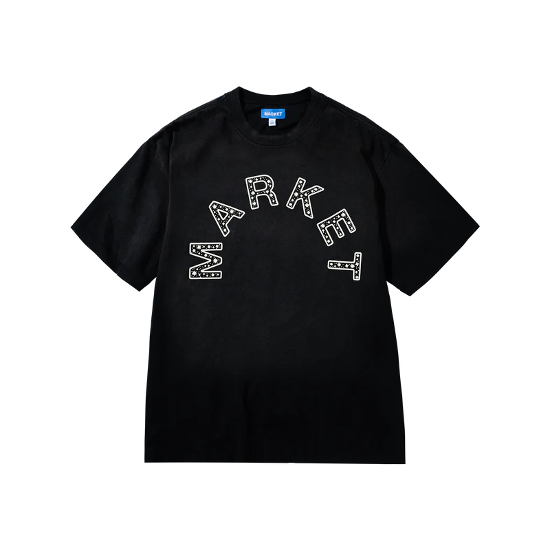 Market Studios "Starry Arc" Jet Black T-Shirt