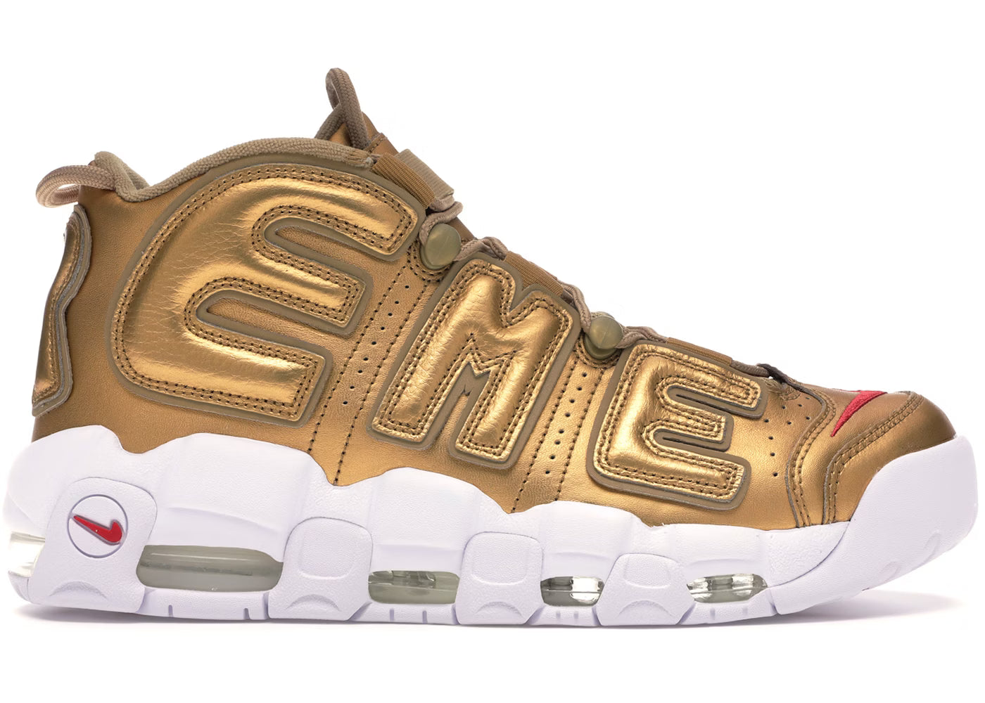 Nike Air More Uptempo x Supreme Suptempo “Gold”