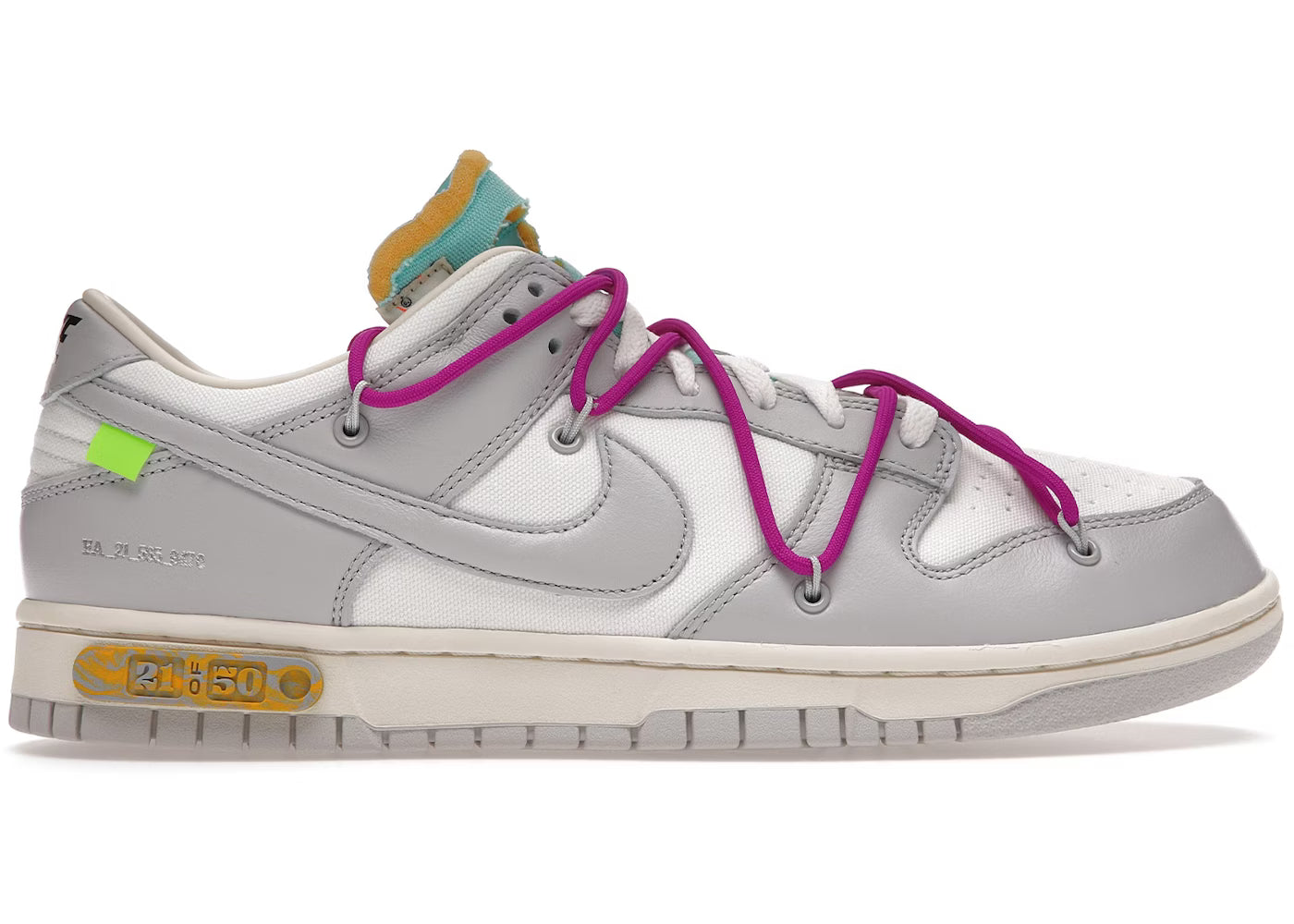 Nike Dunk Low Off-White "Lot 21"