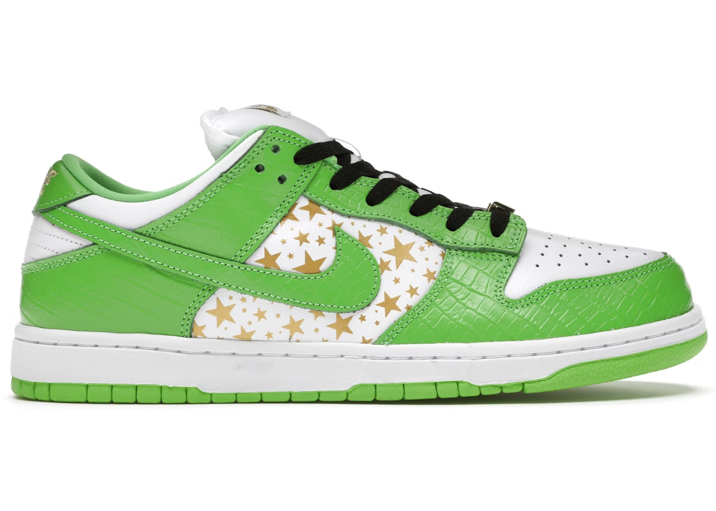 Nike SB Dunk Low x Supreme "Stars Mean Green 2021"