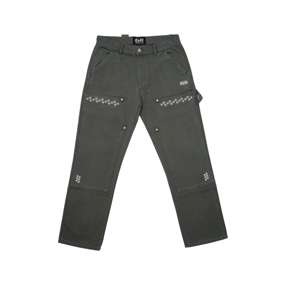 FELT "Hitch Hiker" Dark Army Carpenter Pants