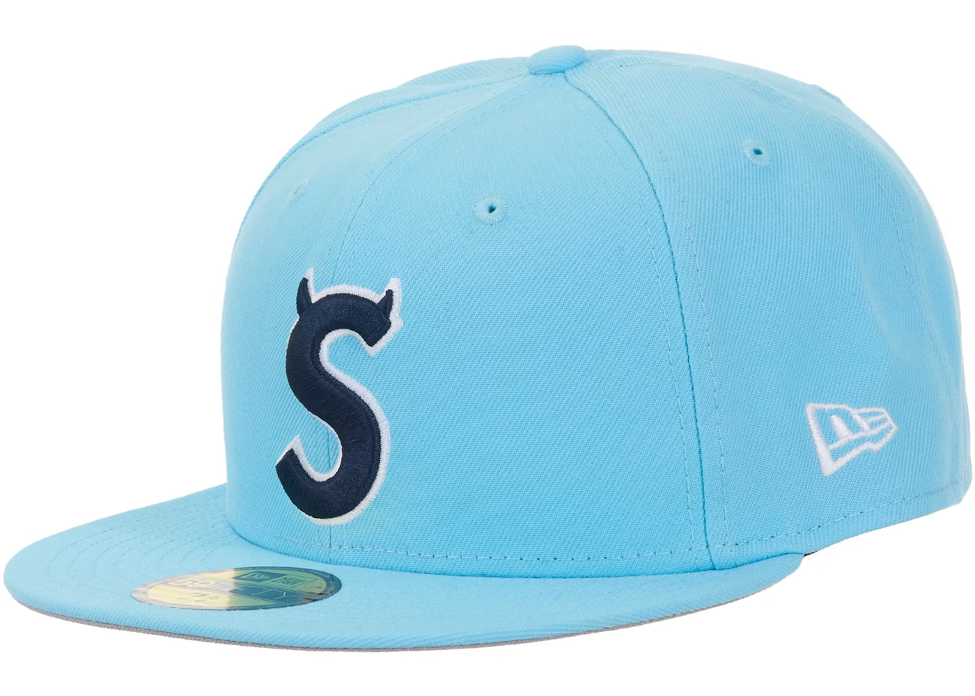 Supreme Devil S Logo New Era 59Fifty Cap Light Blue (SS26)