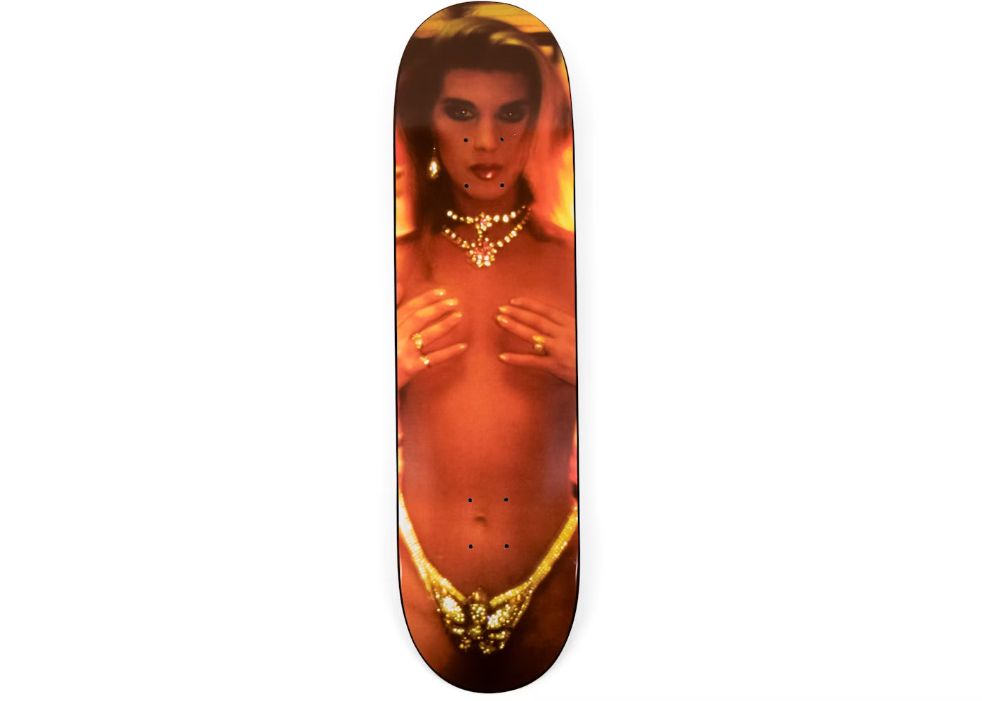 Supreme "Nan Goldin Kim" In Rhinestones Skateboard Deck