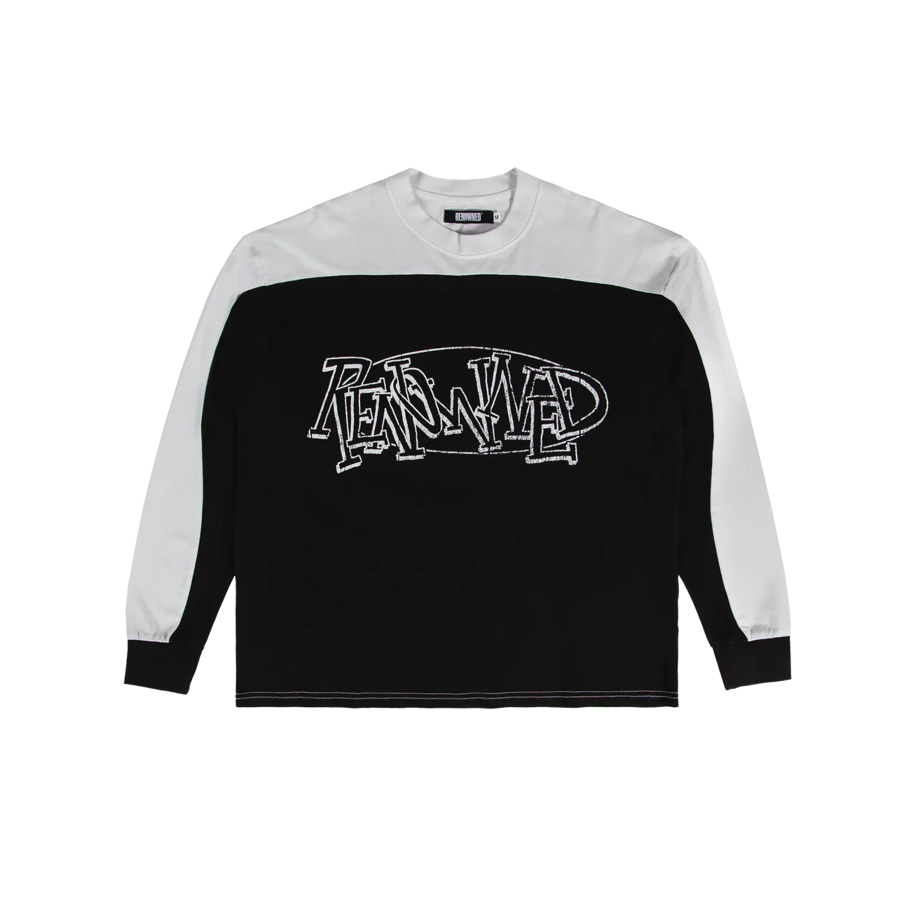 Renowned "Lucid Gravity" Black/White Longsleeve Tee