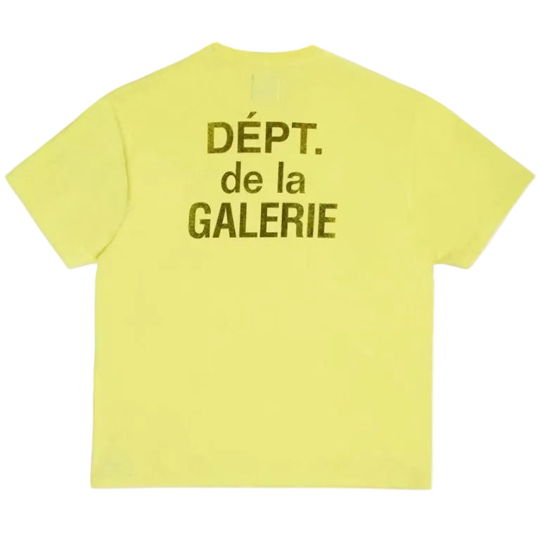 Gallery Dept. 'French' Flo Yellow Tee