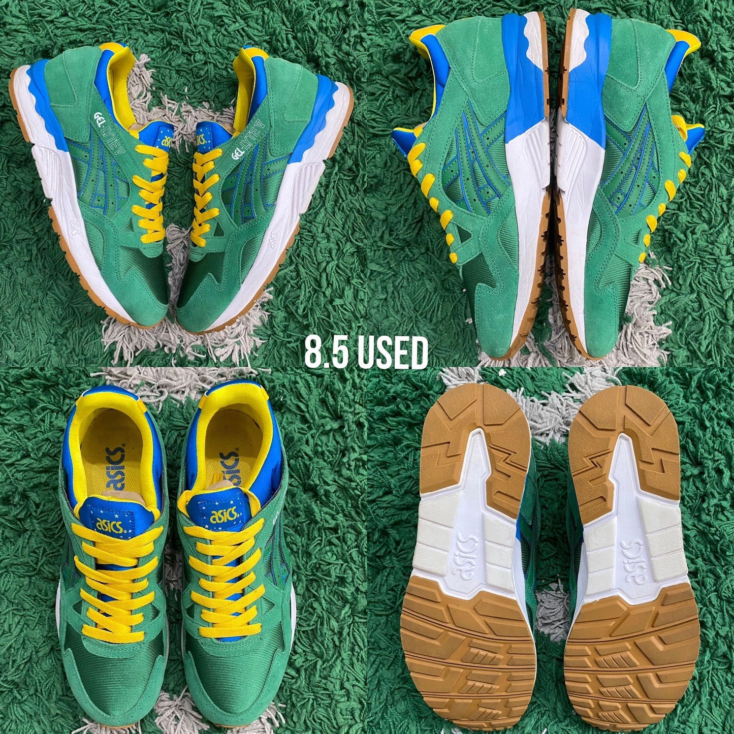 ASICS Gel-Lyte V x Kith “Brazil Alternative” USED