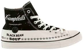 Converse Chuck x Andy Warhol Taylor All-Star CT Hi "Black Campbell's Soup"