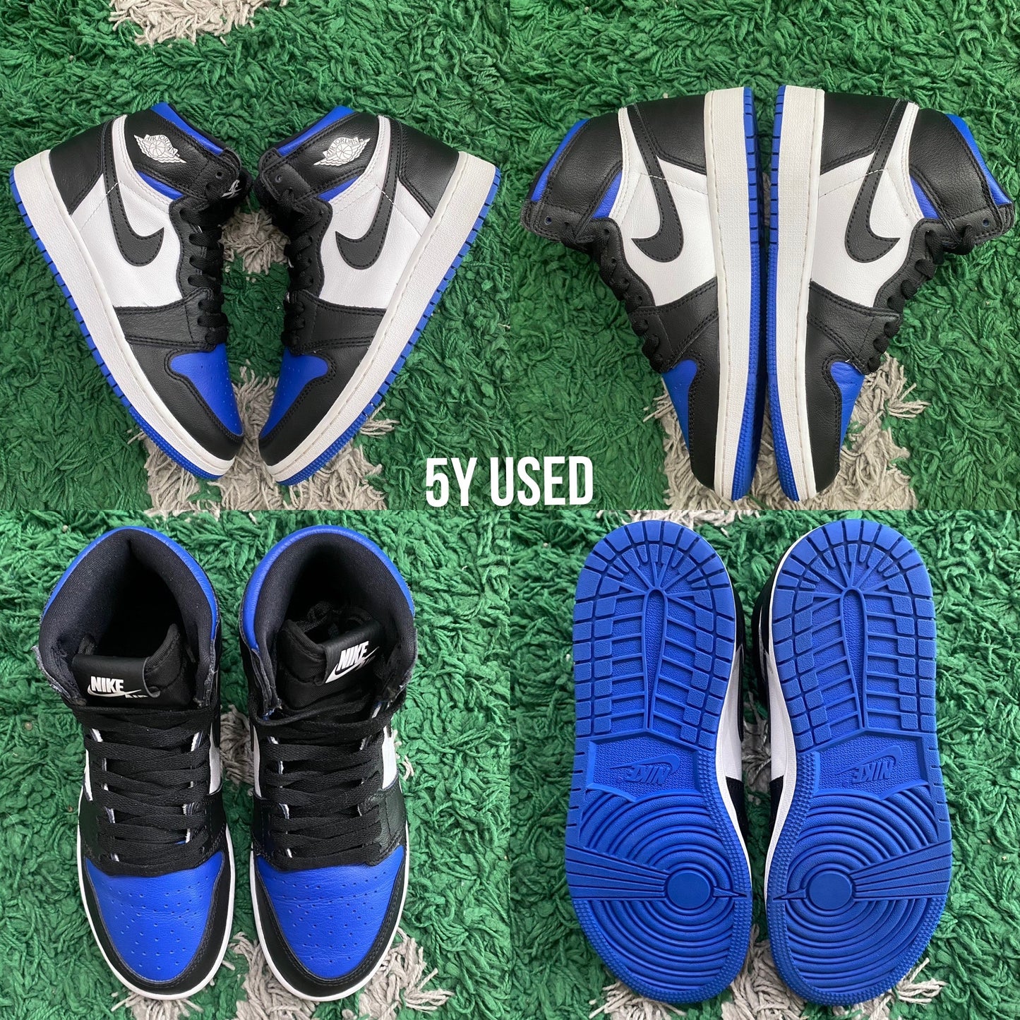 Air Jordan 1 Retro High OG “Royal Toe” USED