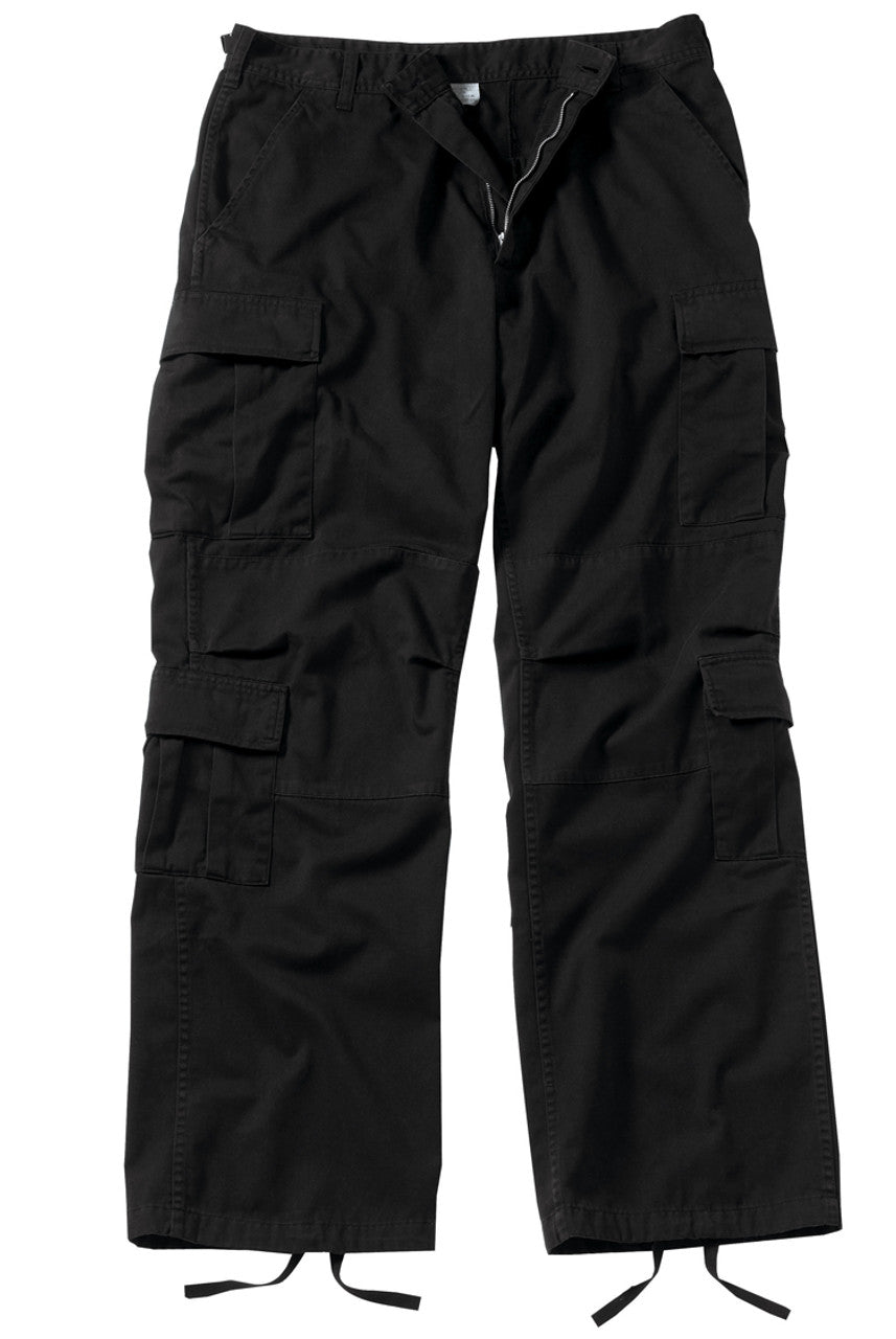 Rothco "Vintage Black" Paratrooper Cargo Pants